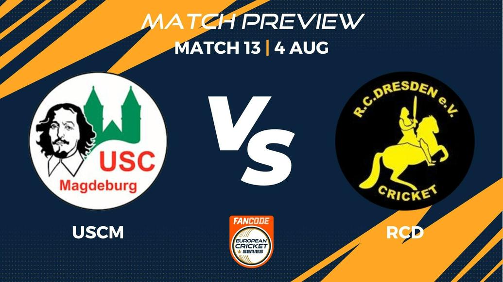 USCM vs RCD Preview | Match 13 - FanCode ECS Germany, Dresden