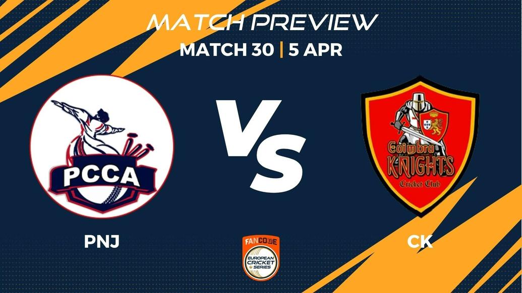PNJ vs CK Preview | Match 30 – FanCode ECS Portugal