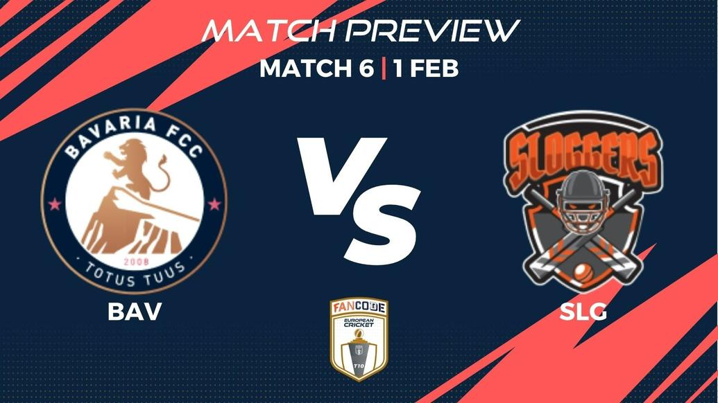 BAV vs SLG Preview | Match 6 - FanCode European Cricket T10 Gibraltar