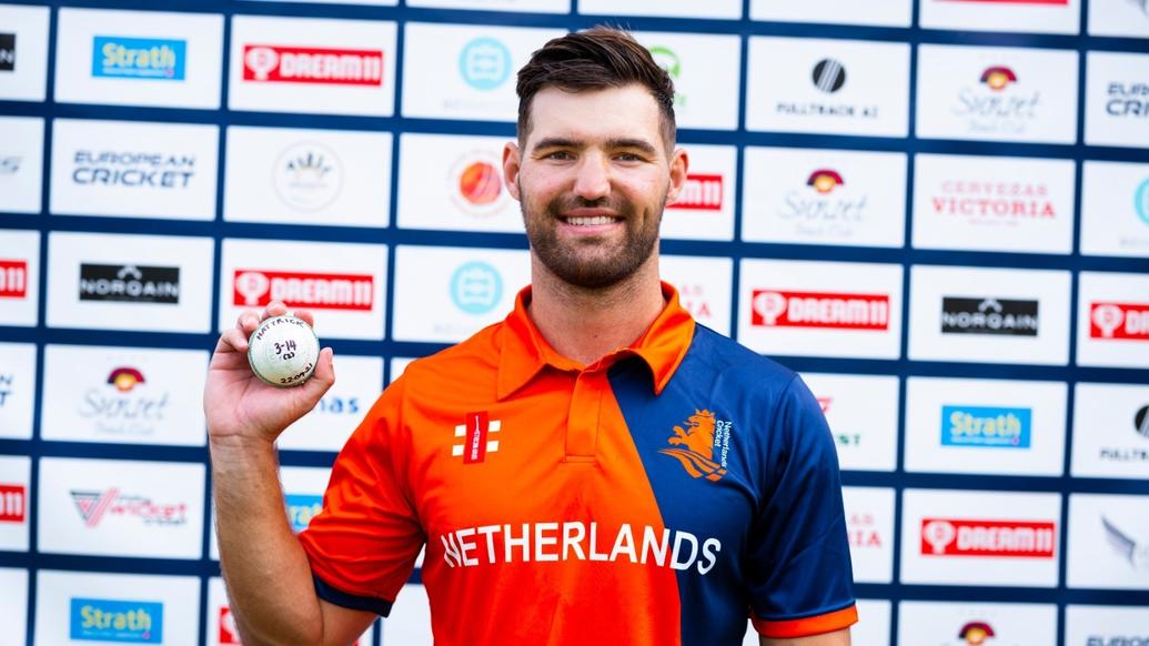 RYAN KLEIN - HAT-TRICK AGAIN IN DREAM11 EUROPEAN CRICKET CHAMPIONSHIP - T10 CRICKET LIVE