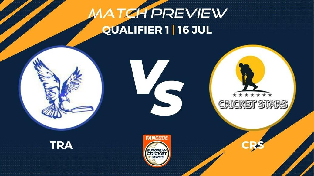 TRA vs CRS Preview | Qualifier 1, Match 24 – FanCode ECS Italy Bologna