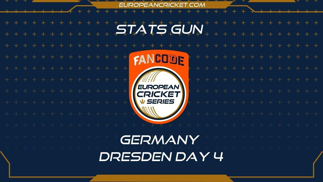 STATS GUN - Day 4 - FanCode ECS Germany Dresden