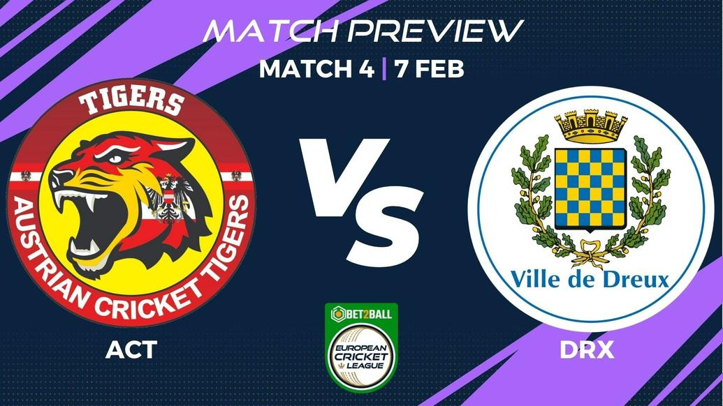 ACT vs DRX Preview | Group A - Match 4 – Bet2Ball European Cricket League