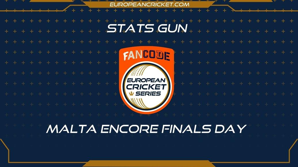 BET2BALL.COM STATS GUN - FINALS DAY - FanCode ECS Malta Encore - T10 CRICKET LIVE