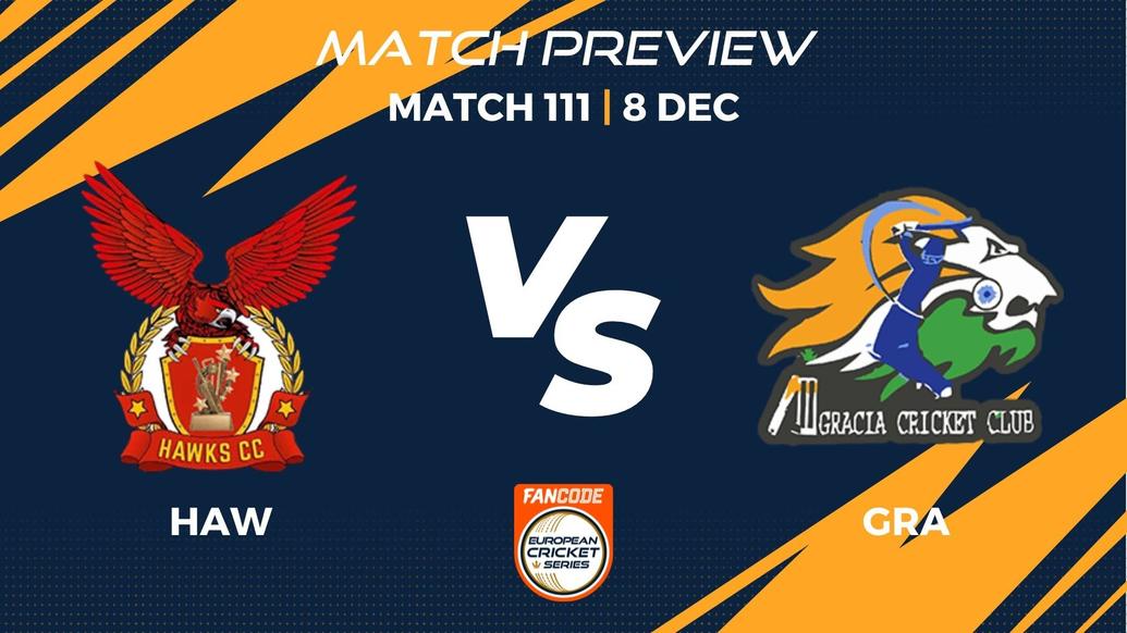 HAW vs GRA Preview | Match 111 – FanCode ECS Spain, Barcelona
