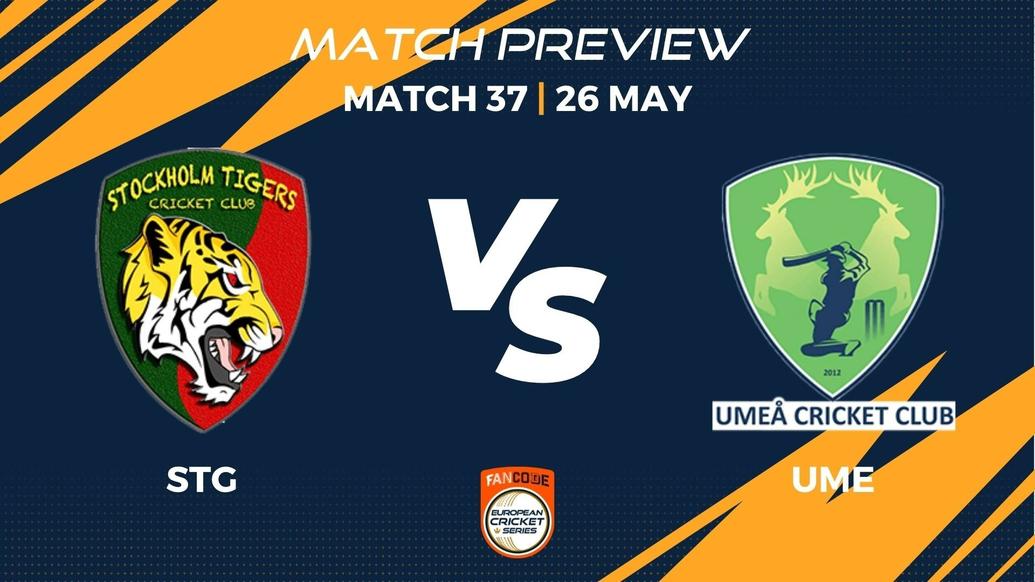 STG vs UME Preview | Match 37 - FanCode ECS Sweden Stockholm