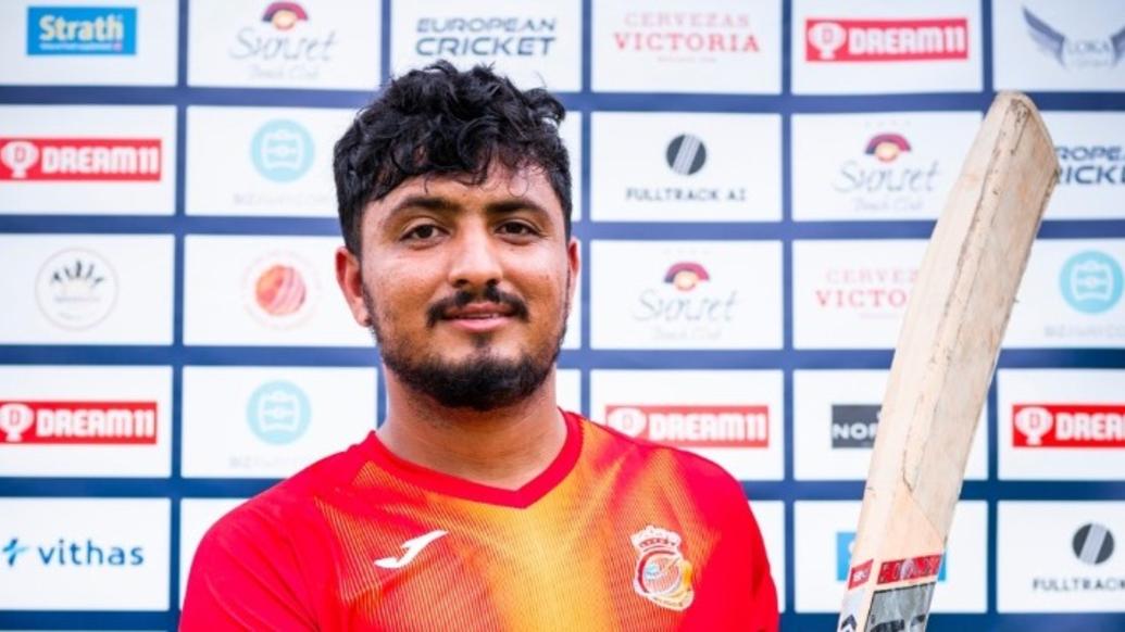Hamza Saleem - Top performer - DAY 2 - Dream11 European Cricket Championship - T10 CRICKET LIVE
