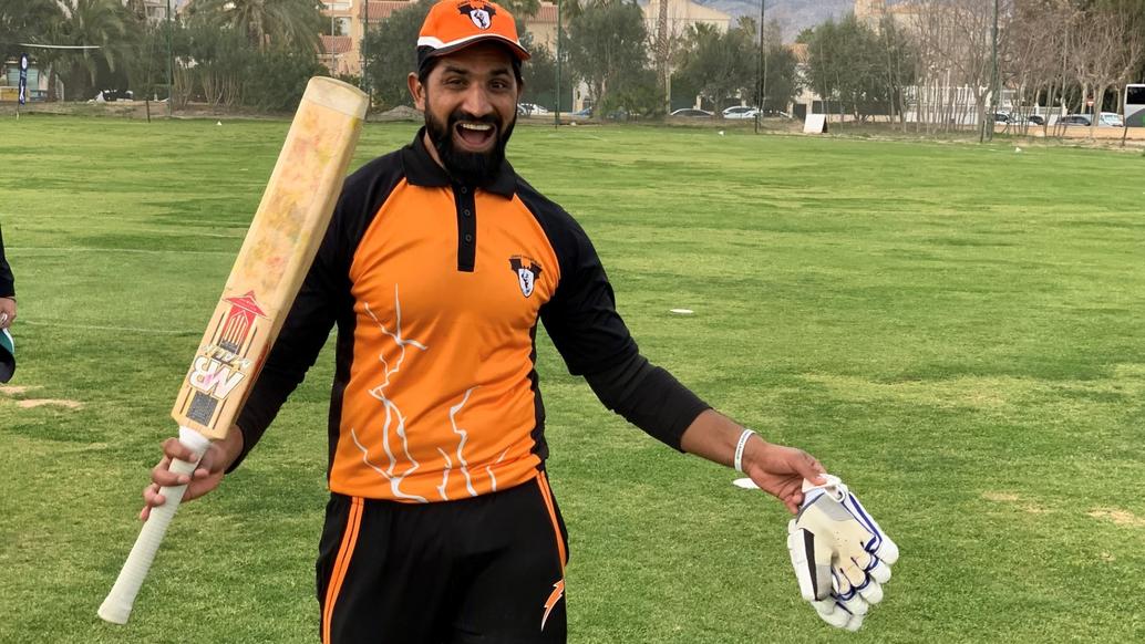 Year in Review - Dream11 European Cricket Series Alicante - Tariq Afridi - Most Valuable Player