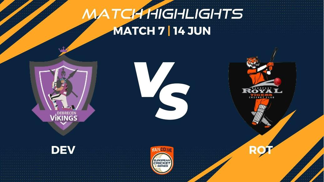 DEV vs ROT Preview | Match 7 – FanCode ECS Hungary