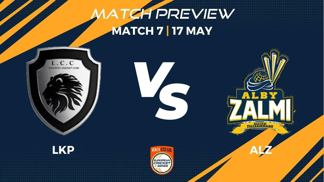 LKP vs ALZ Preview | Match 7 – FanCode ECS Sweden Stockholm