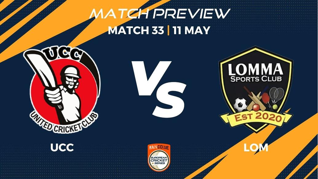UCC vs LOM Preview | Match 33 - FanCode ECS Sweden Landskrona