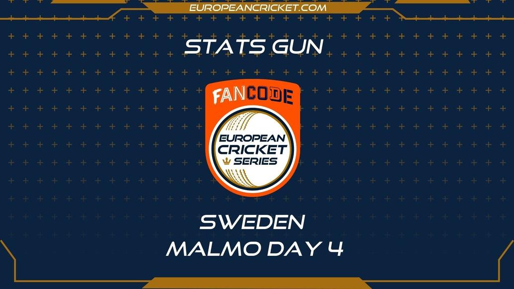 STATS GUN - Day 4 - FanCode ECS Sweden Malmo