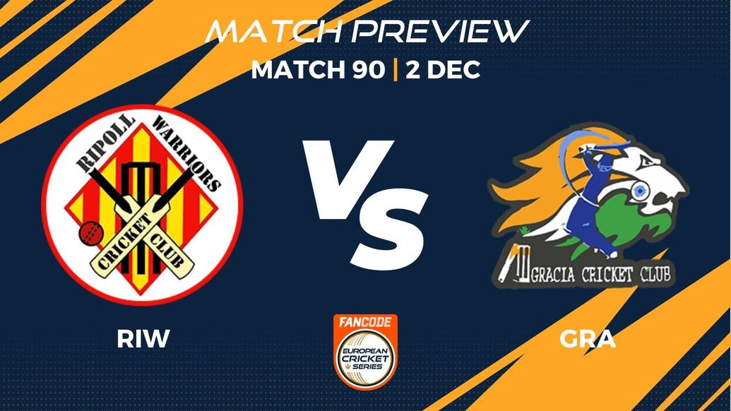RIW vs GRA Preview | Match 90 – FanCode ECS Spain, Barcelona