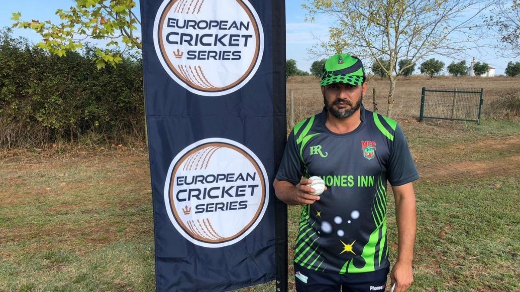 European Cricket Series Cartaxo - MVP Candidate – Amir Zaib