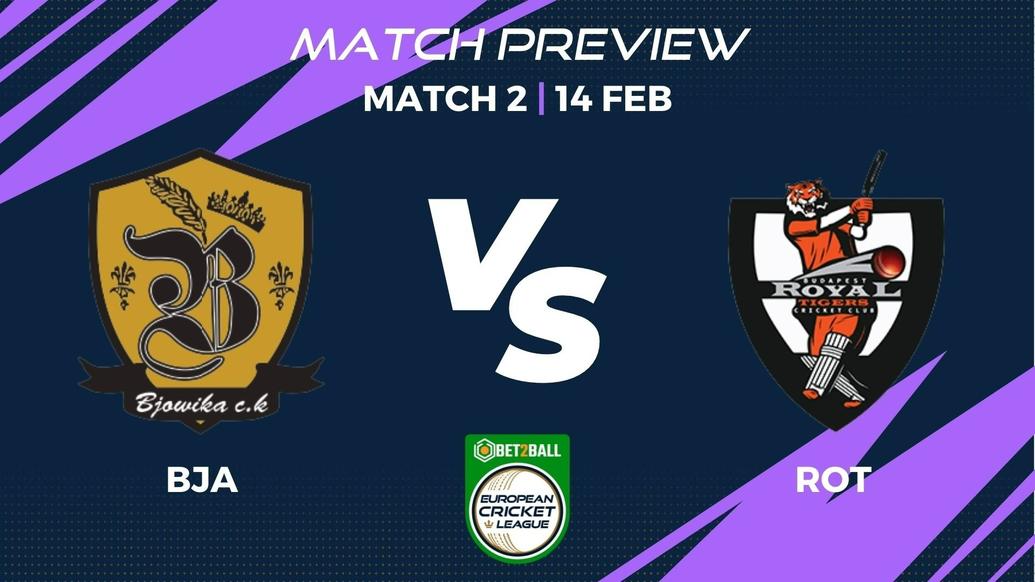 BJA vs ROT Preview | Group B – Match 2 – Bet2Ball European Cricket League