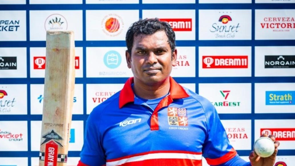 Sudesh Wickramasekara - Top performer - Dream11 European Cricket Championship - T10 CRICKET LIVE