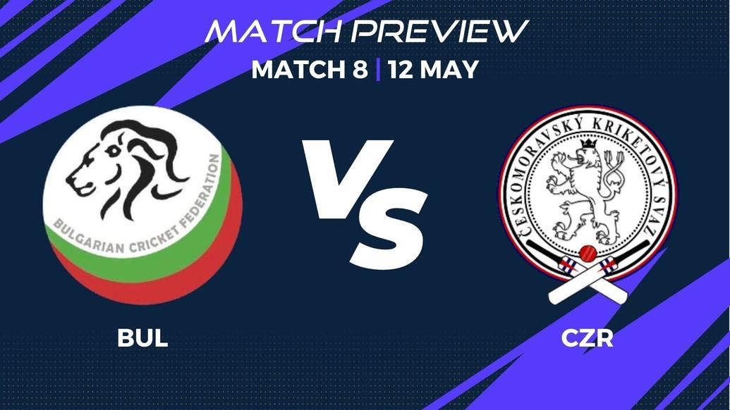 BUL vs CZR Preview | Match 8 – ECI Valletta Cup T20Is
