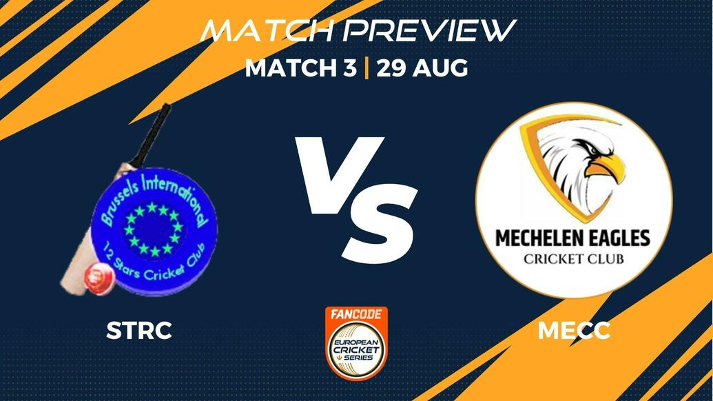 STRC vs MECC Preview |Match 3 – FanCode ECS Belgium