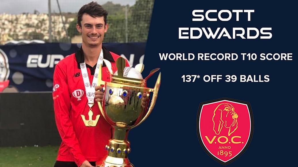 European Cricket Family Q & A with World Record Holder Scott Edwards