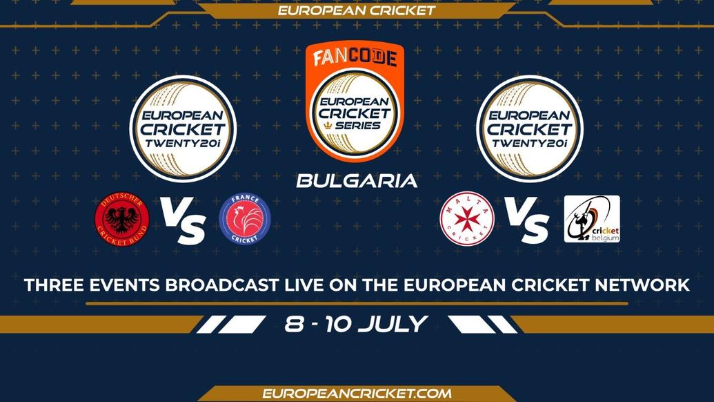 Thrilling Triple Header Thursday to Saturday on European Cricket Network