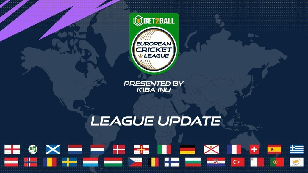 All Bet2Ball European Cricket League matches are postponed due to severe weather conditions