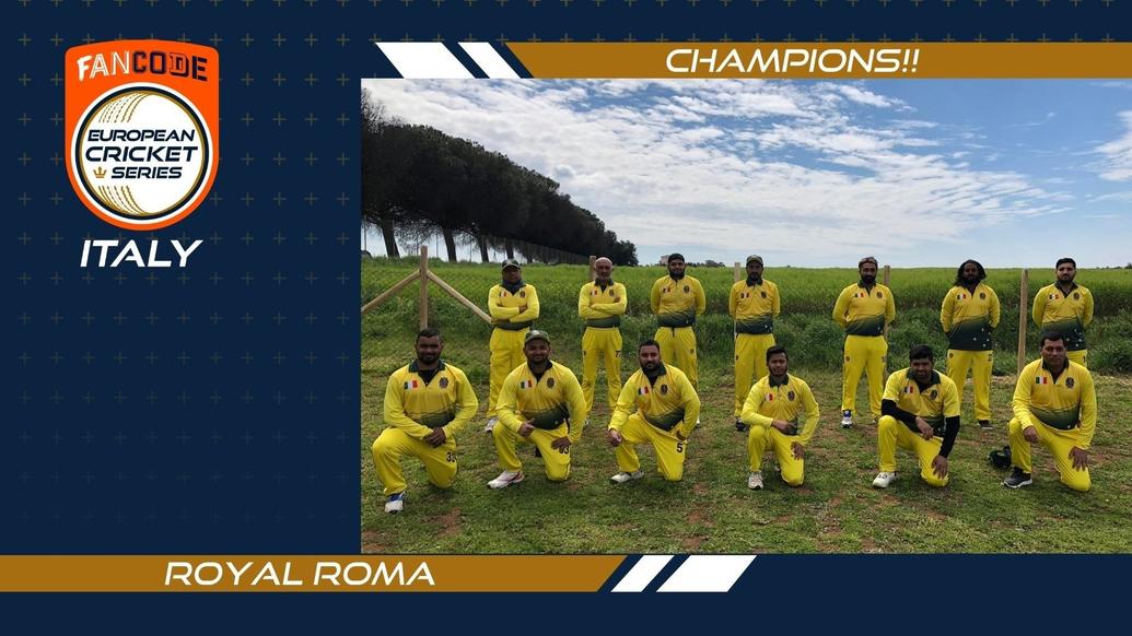 RECAP - Royal Roma romp to FanCode ECS Italy Rome title