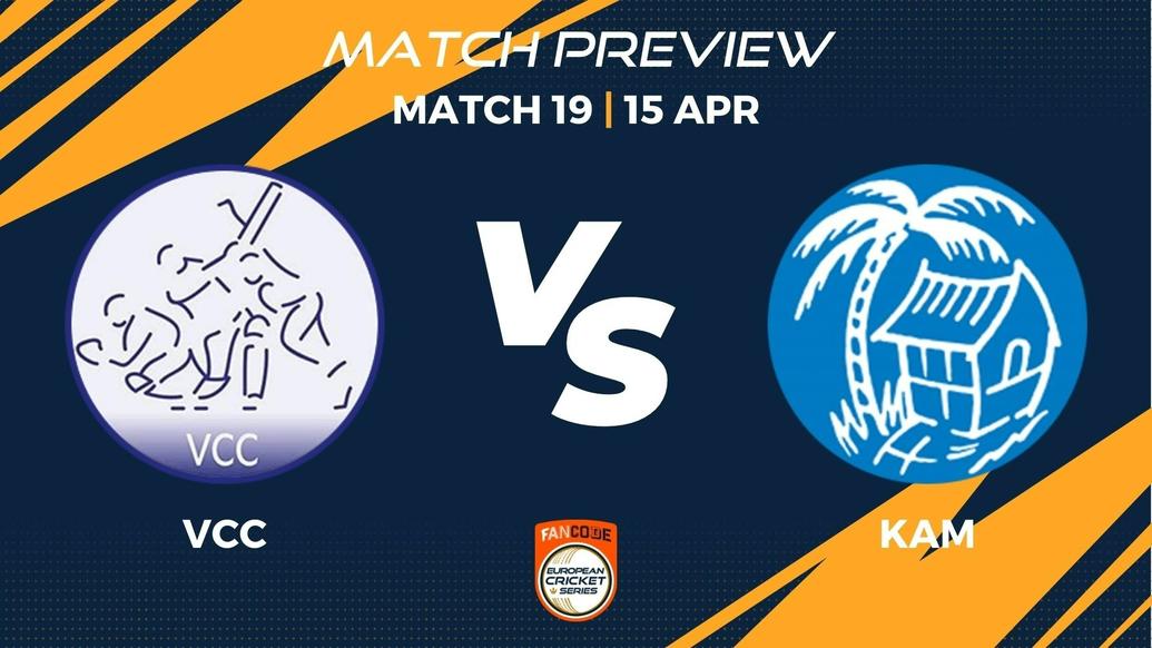 VCC vs KAM Preview | Match 19 – FanCode ECS Netherlands