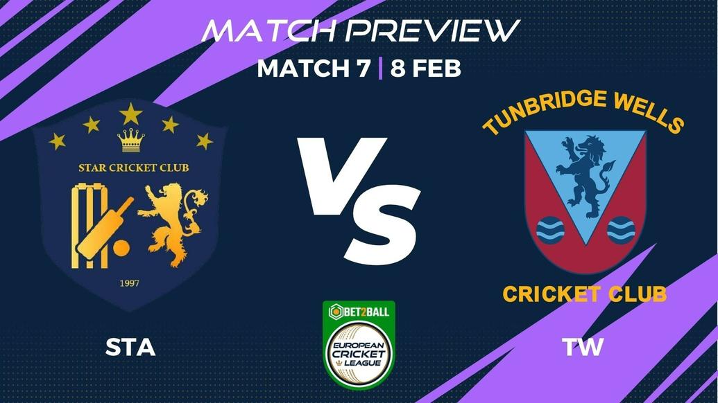 STA vs TW Preview | Group A - Match 7 – Bet2Ball European Cricket League