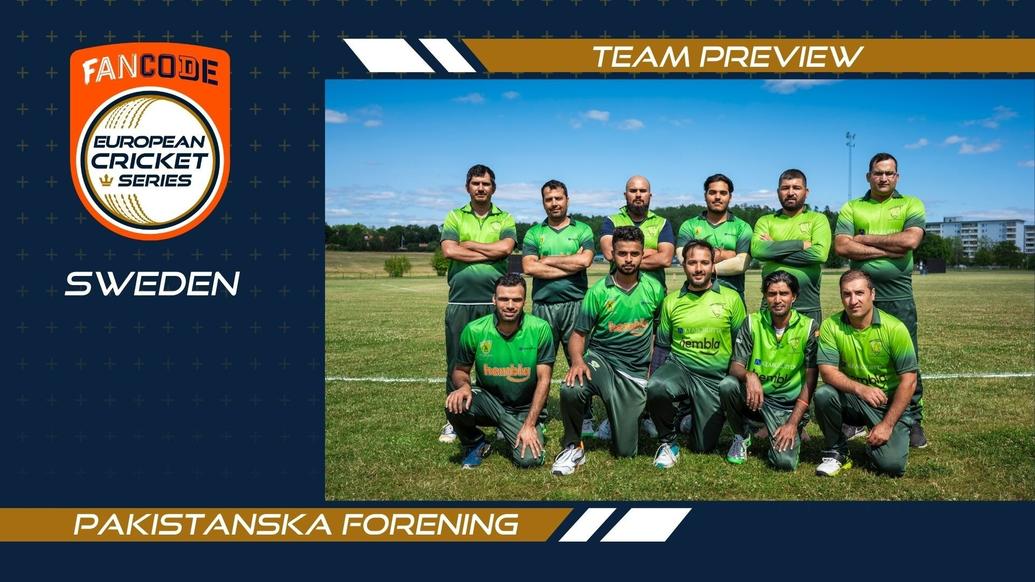 Introducing Pakistanska Forening (PF) FanCode ECS Sweden Stockholm
