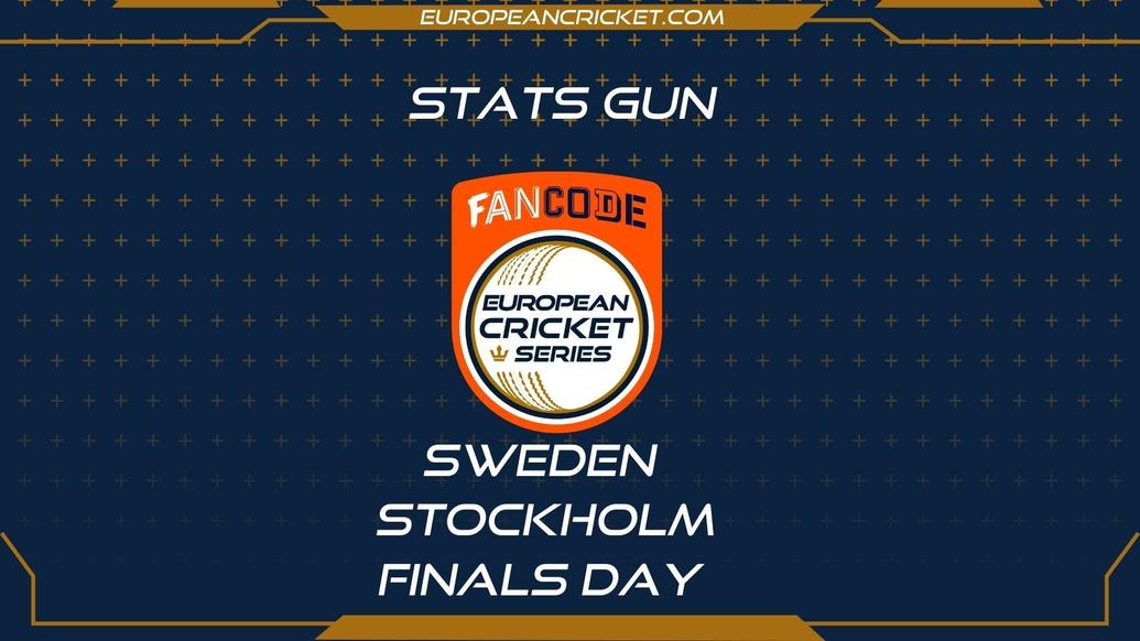 STATS GUN - Finals Day - FanCode ECS Sweden Stockholm