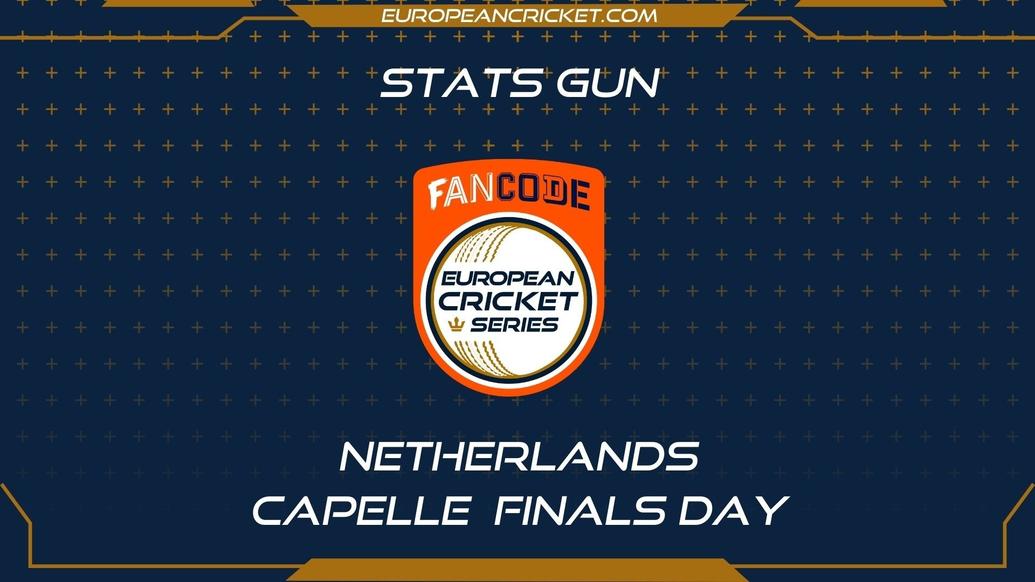 BET2BALL.com STATS GUN - Finals Day - FanCode ECS Netherlands Capelle - T10 CRICKET LIVE
