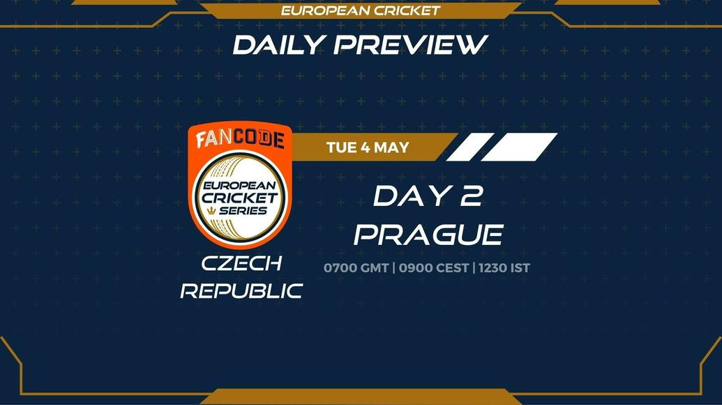 Day 2 PREVIEW: FanCode ECS Czech Republic Prague – Matches 5 to 8