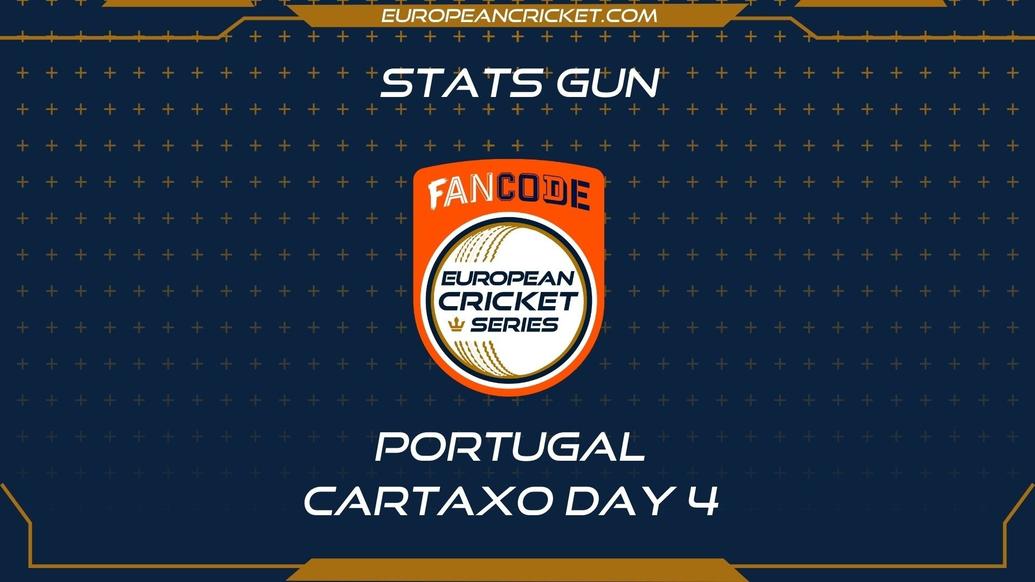 BET2BALL STATS GUN - Day 4 - FanCode ECS Portugal Cartaxo - T10 CRICKET LIVE