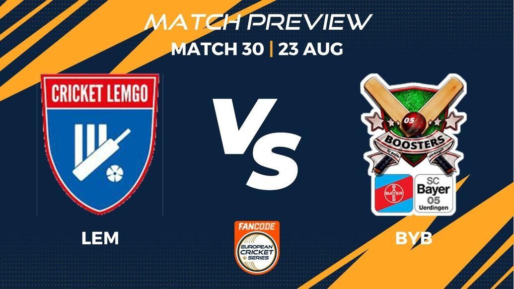 LEM vs BYB Preview | Match 30 – FanCode ECS Germany, Krefeld