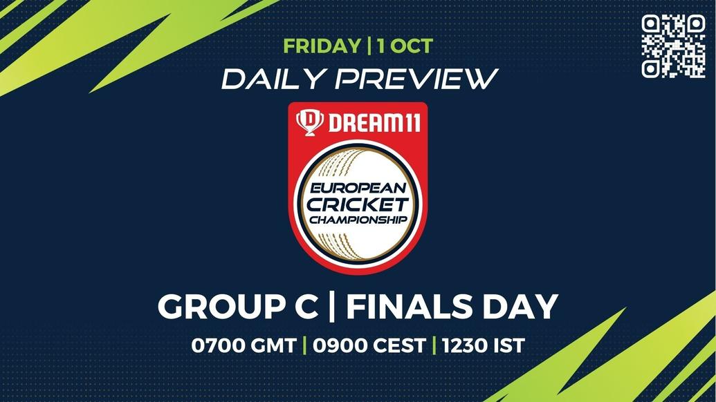 Group C Finals Day PREVIEW: Dream11 European Cricket Championship – Matches 21 to 24 - T10 CRICKET LIVE