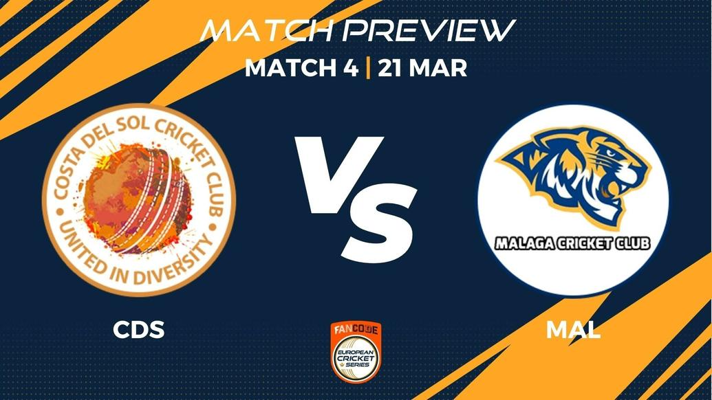 CDS vs MAL Preview | Match 4 - FanCode ECS Spain Cartama