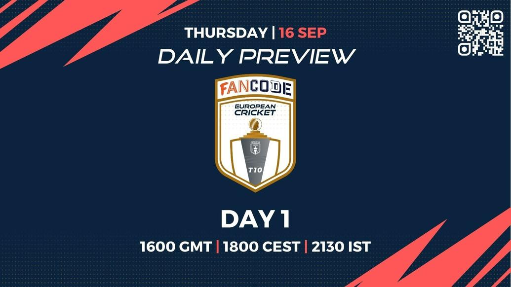 Day 1 PREVIEW: FanCode European Cricket T10 Cyprus – Matches 1 & 2 - T10 CRICKET LIVE