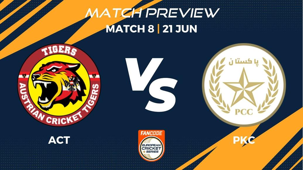 ACT vs PKC Preview | Match 8 – FanCode ECS Austria