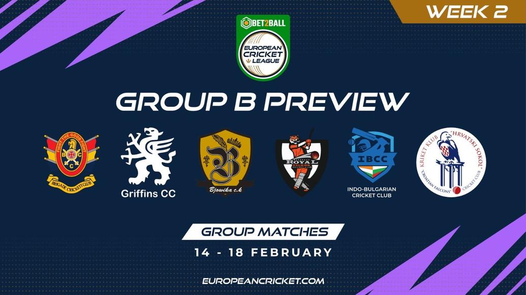 GROUP B PREVIEW - BET2BALL EUROPEAN CRICKET LEAGUE - ECL22