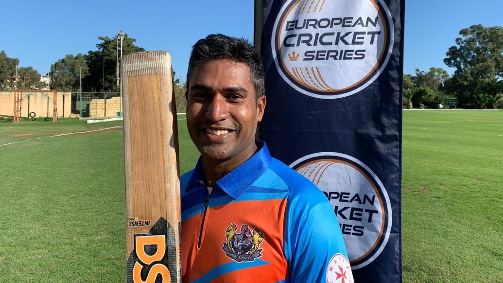 European Cricket Series Malta - MVP Candidate - Samuel Mangat Stanislaus - Knights CC
