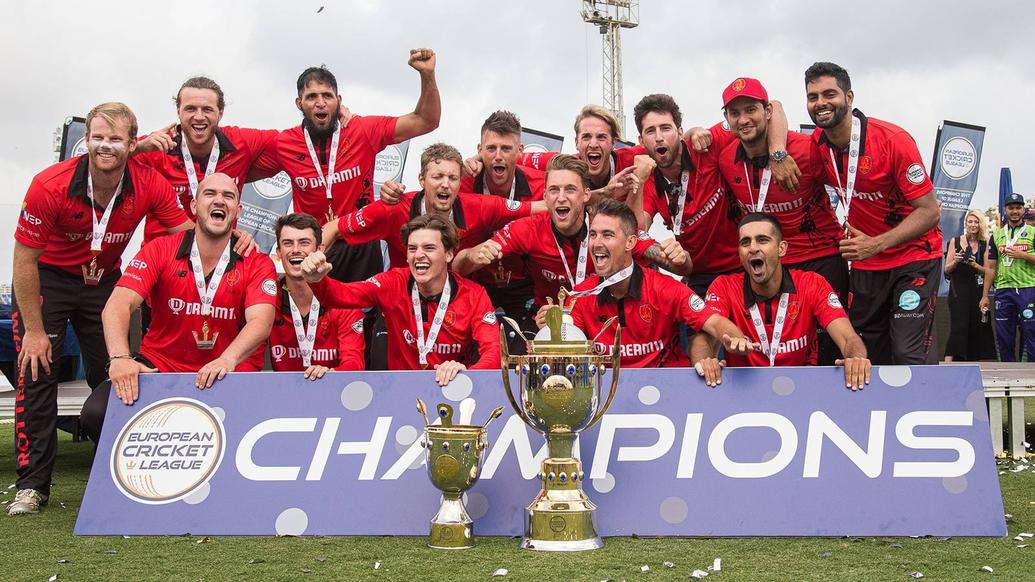 ECL19 Final Rotterdam crowned kings of European cricket