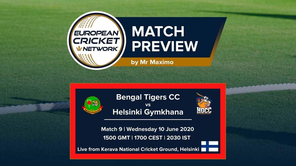 MATCH 9 – Bengal Tigers CC vs GYM Helsinki Gymkhana CC – Finnish Premier League