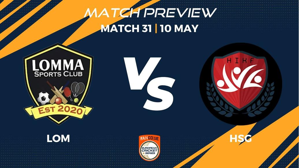 LOM vs HSG Preview | Match 31 – FanCode ECS Sweden Landskrona