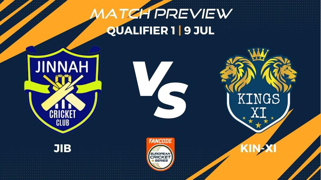 JIB vs KIN-XI Preview | Qualifier 1, Match 22 – FanCode ECS Italy Brescia