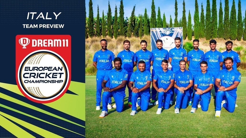 ITALY - TEAM PREVIEW - DREAM11 EUROPEAN CRICKET CHAMPIONSHIP