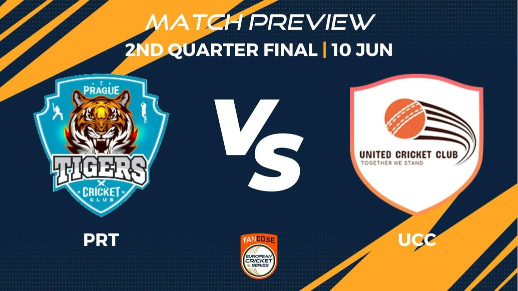 PRT vs UCC Preview | 2nd Quarter Final, Match 42 – FanCode ECS Czech Republic