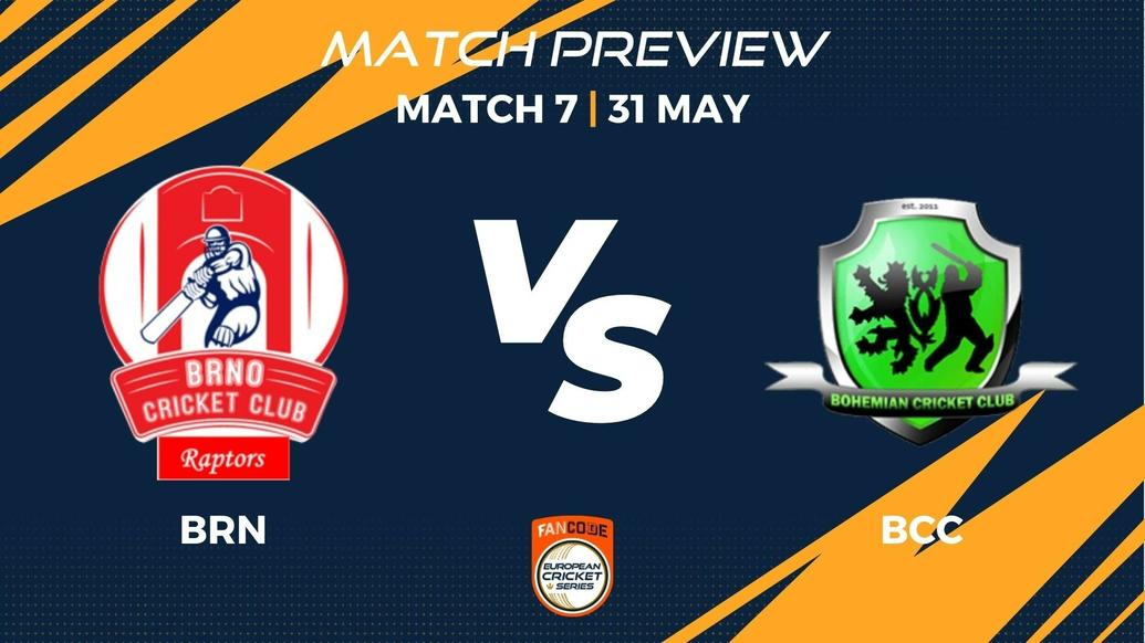 BRN vs BCC Preview | Match 7 – FanCode ECS Czech Republic