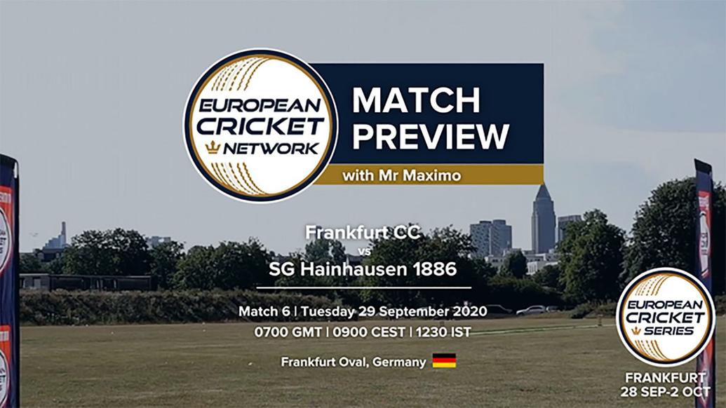 PREVIEW: MATCH 6 – Frankfurt CC v SG Hainhausen 1886 – European Cricket Series Frankfurt
