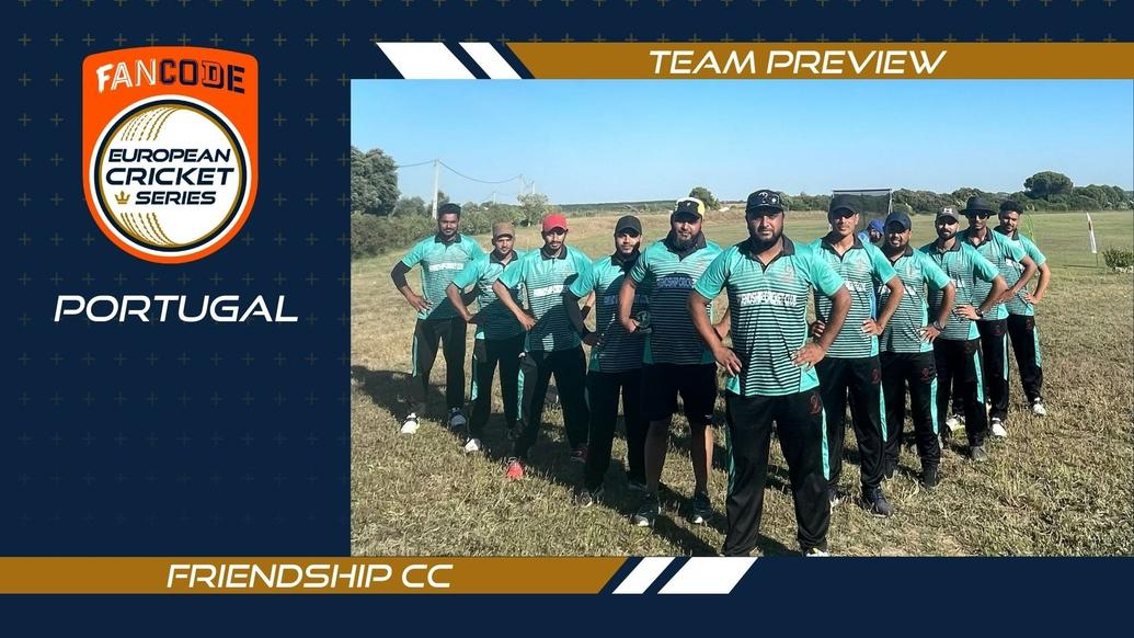 Introducing Friendship CC (FRD) FanCode ECS Portugal Cartaxo - T10 CRICKET LIVE