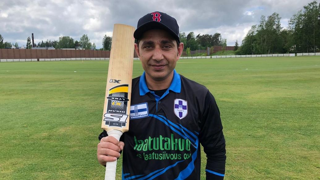 European Cricket Series Finland – MVP candidate – Ghulam Abbas Butt goes big for Helsinki